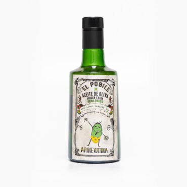 EVOO Arbequina Glasflasche