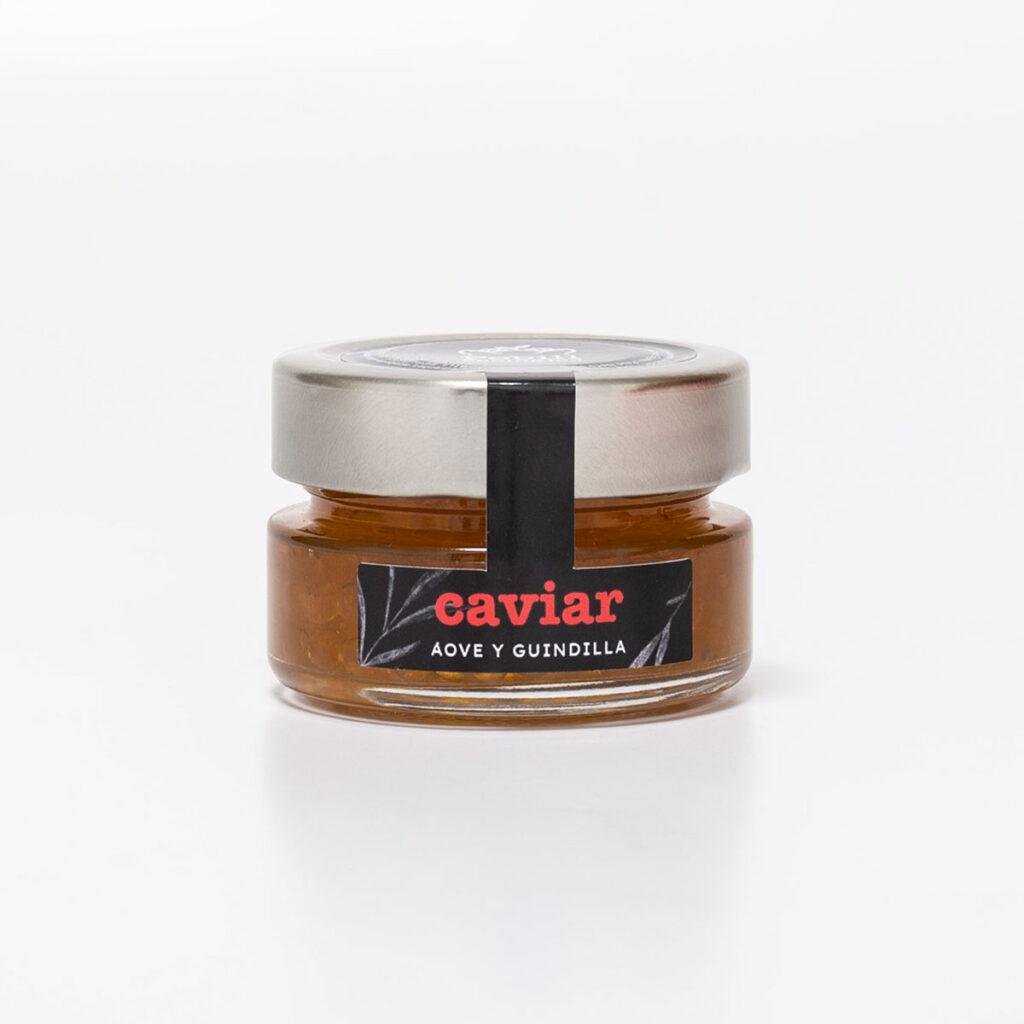 EVOO caviar with chilli